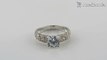 Vintage Synthetic Diamond Ring Engagement Best price Silver 925 Jewelry with Gold plated
