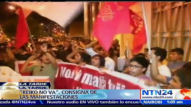 Todavía podrían pasar muchas cosas: miembro del colectivo ‘No a Keiko’ sobre resultados de presidenciales en Perú