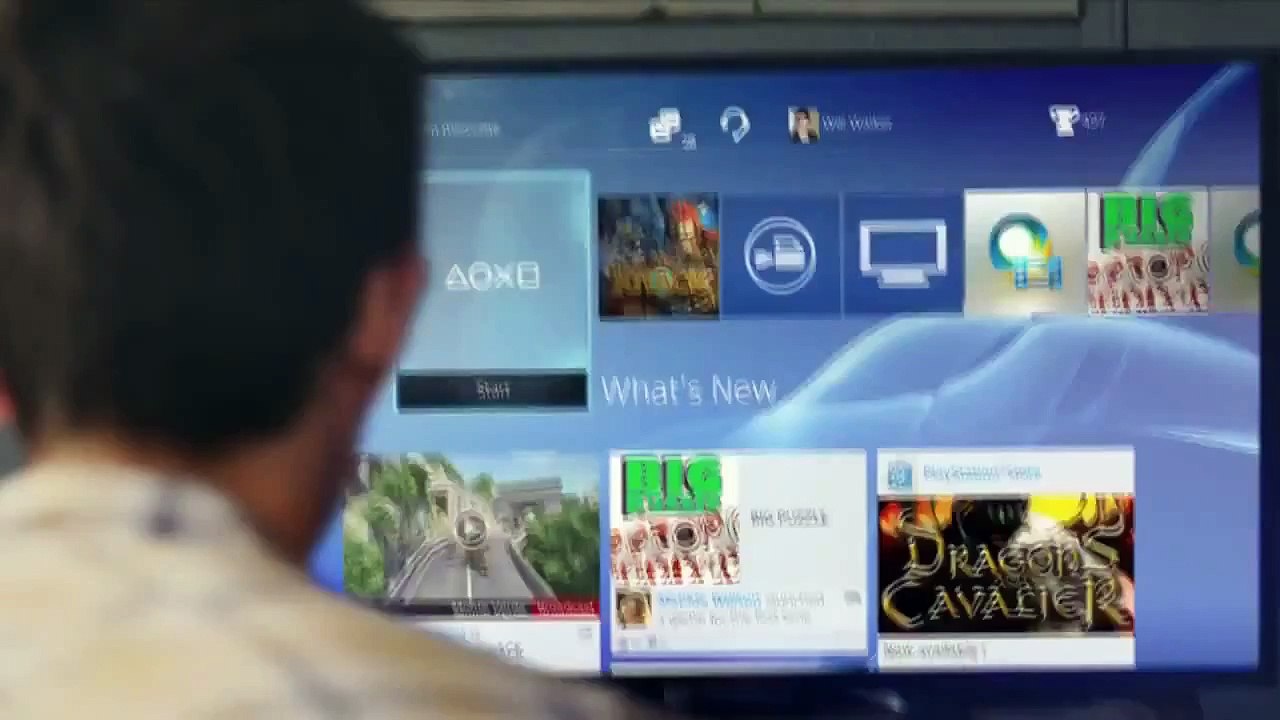 PS4 User Interface