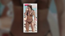 Bella Thorne Flashes Underb**b, Showcases Beach Body in Tiny Bikini