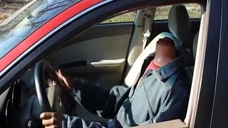 Headless driver in drive ine