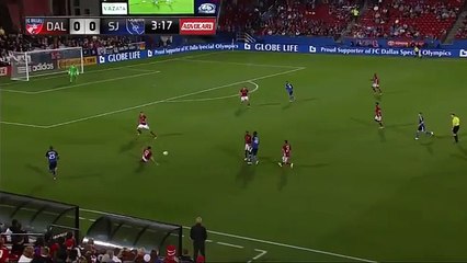 GOAL: Alberto Quintero - FC Dallas VS. San Jose Earthquakes  0-1 - 09-04-2016 MLS
