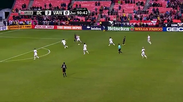 Goal : Alvaro Saborio 2nd - D.C. United 4-0 Vancouver Whitecaps FC - 09-04-2016 MLS