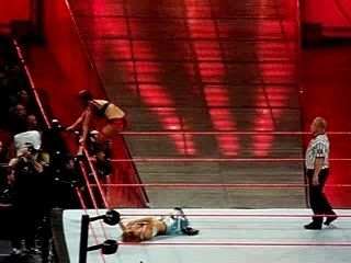 Monday Night Raw Mickie vs Victoria 4