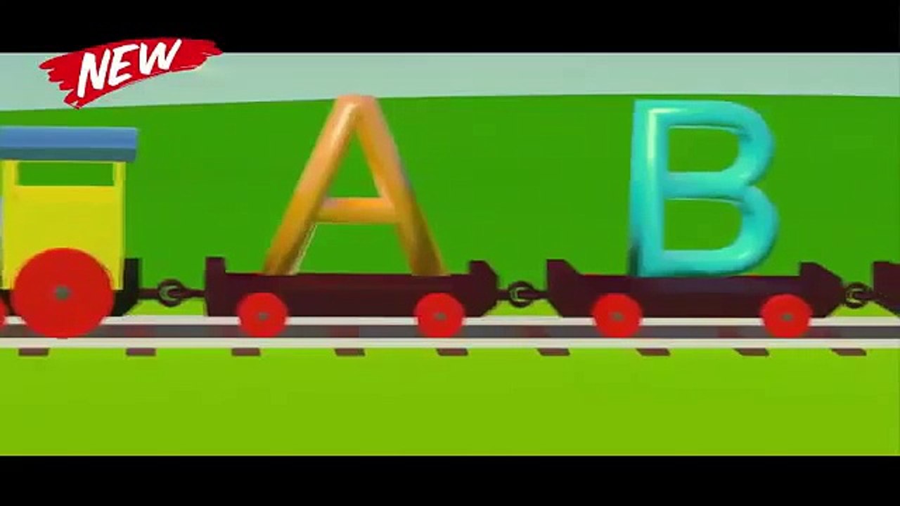Alphabet Train ABC Train Изучение английского алфавита для детей