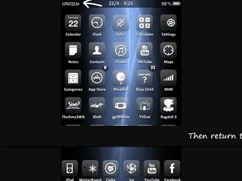 How to change your carrier name on an iPod/iPhone