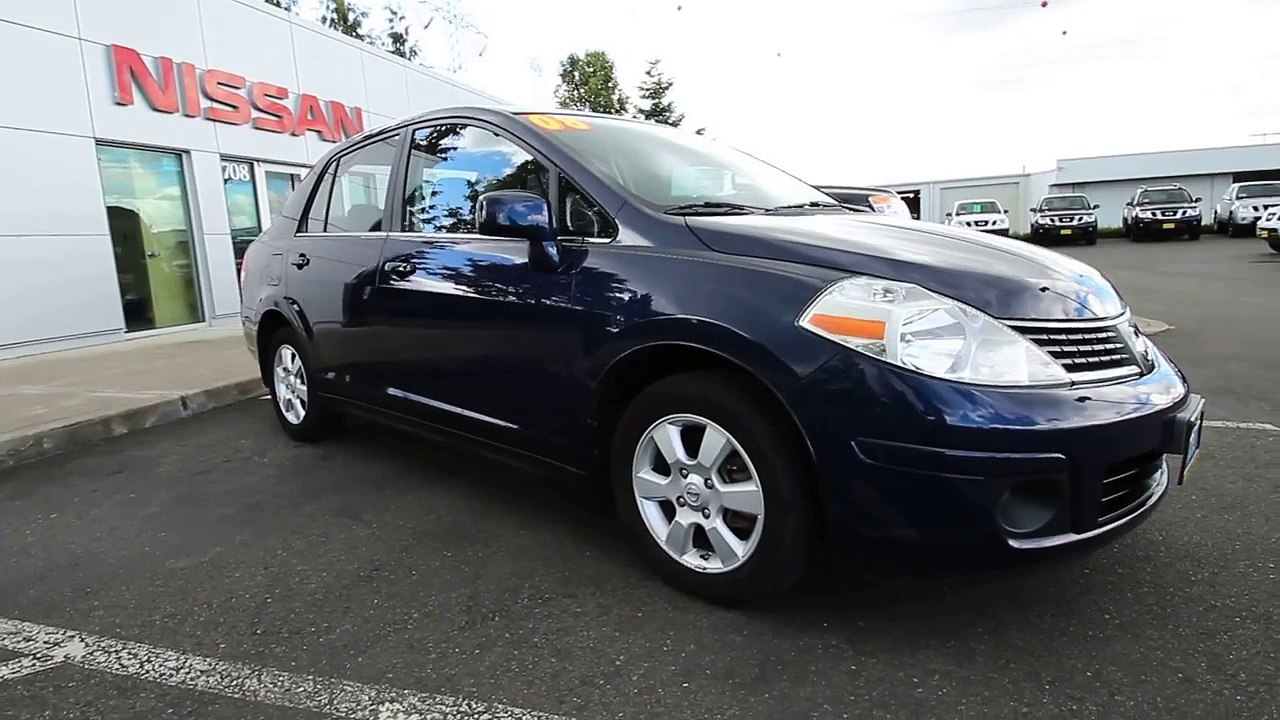 2008 Nissan Versa 1.8 SL Blue stk# 8L423022 - Nissan of Auburn