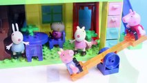 Peppa Pig Playground Construction Toys Mega Bloks Parque de Juegos de Peppa Pig y George Part 8