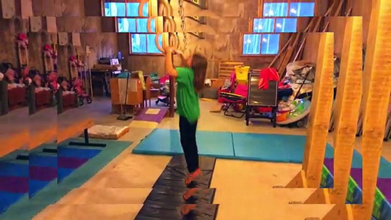 Hall of Fame gymnastic music video