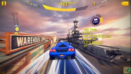 Asphalt 8 Airborne  SAN DIEGO HARBOR TAG Racing part 12