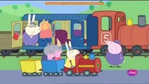 Peppa pig en español El tren del abuelo pig al rescate 4