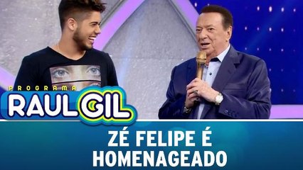 Zé Felipe é homenageado - 09.04.16