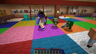 Minecraft -Baby Day Care-FIVE NIGHTS ATTACK THE SCHOOL!!