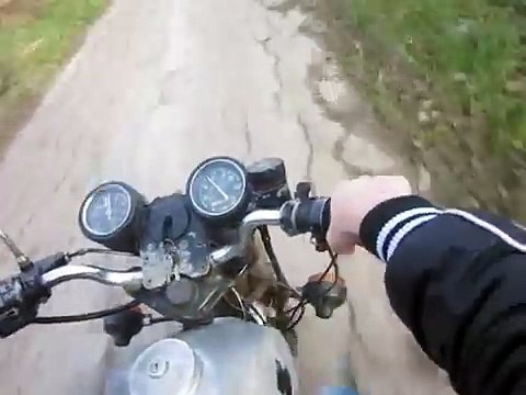 Mz Etz 150 Ride on streets /Aceleration and Simson s51