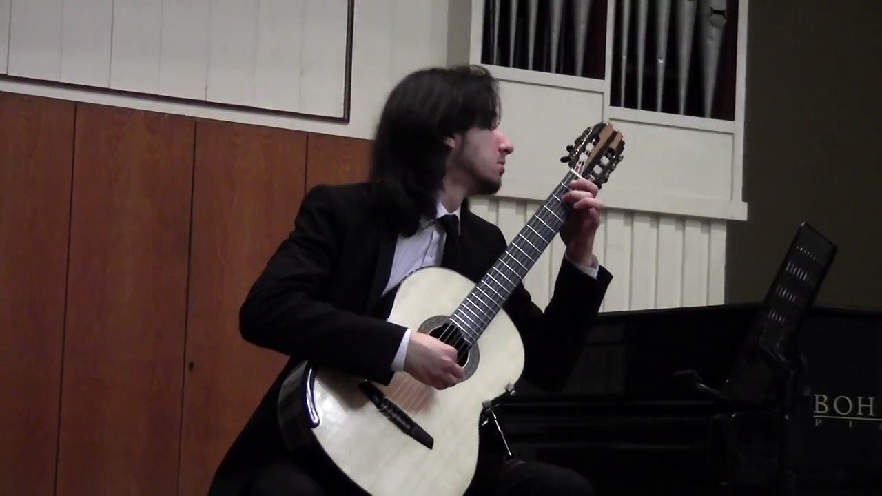 Daniil Buchka plays Suite in E minor by Dietrich Buxtehude (1.Allemande)