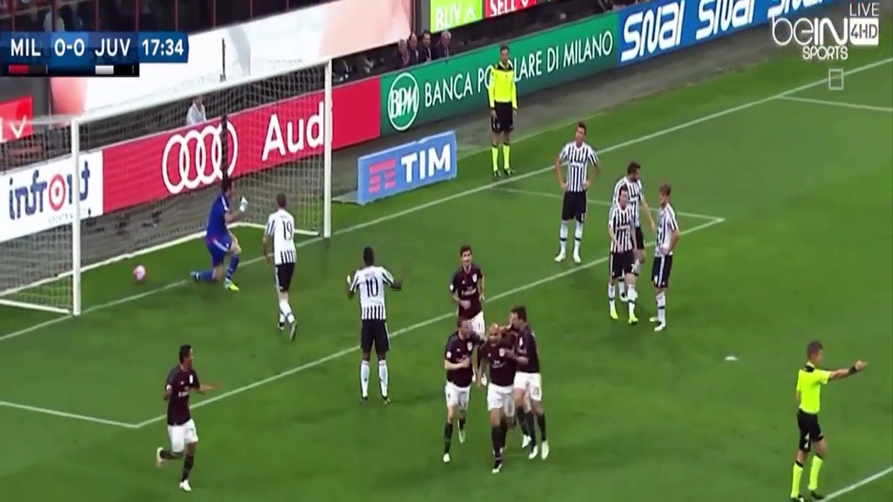 اهداف مباراة  يوفنتوس وميلان 2-1 كاملة ( الدوري الايطالي 2016 ) Juventus and AC Milan HD