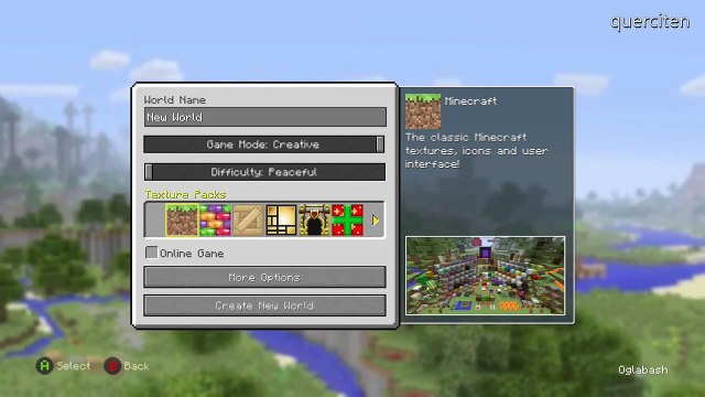 Minecraft: Xbox One-map seed-MESA BRYCE SPAWN