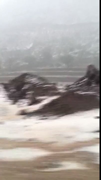 مطر وبرد  إب اليمن