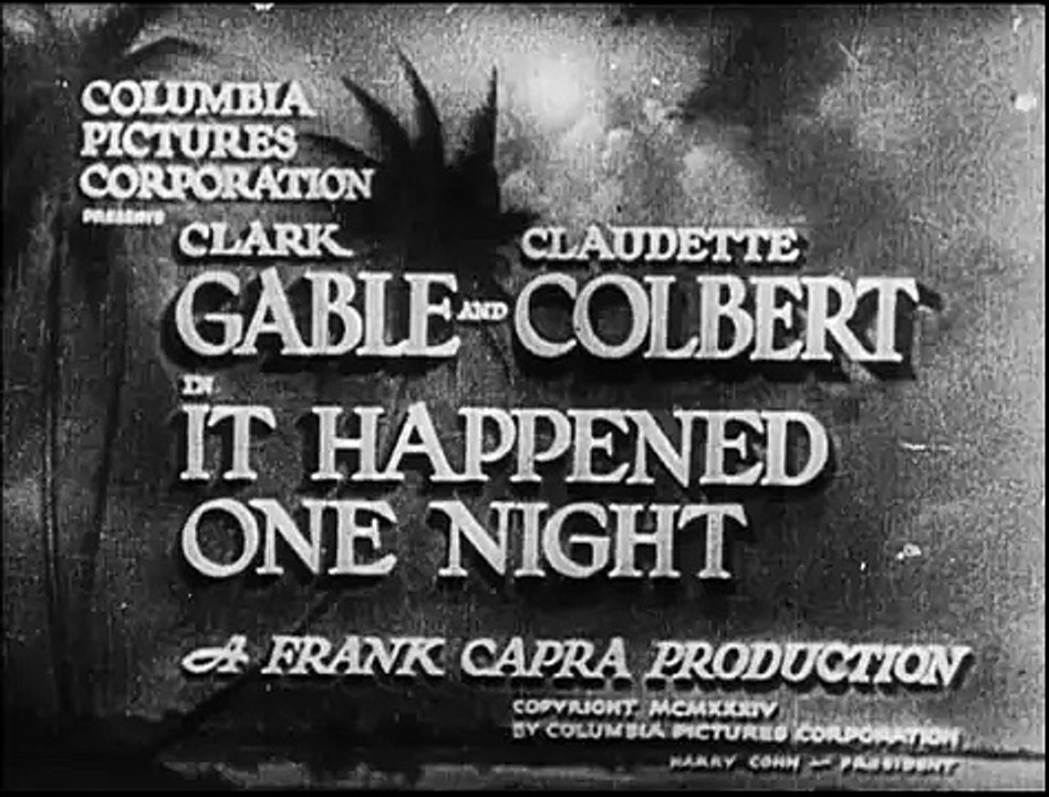 It Happened One Night (1934) (Trailer)