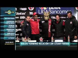 Farias es cesado de Xolos