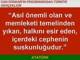 CAN DÜNDAR'IN PROGRAMINDAN TÜRKİYE GERÇEKLERİ