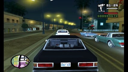 Gataka - king of the hill - Drive Across Gta San Andreas - Time Lapse Video HD