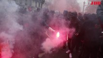 Manifestation contre la loi travail : au coeur des incidents, place de la Nation à Paris