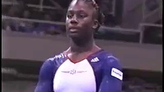 ashley miles 2001 american team cup uneven bars