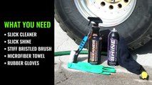 How To Clean and Shine Off-Road Tires and Wheels