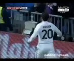 Real Madrid vs Zaragoza (1-0) // Higuain First Goal // 09-10