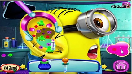 Video herunterladen: Games for Kids Play Minion Ear Doctor Bác sĩ khám tai cho Minions. minions đi  BS Tai mũi họng