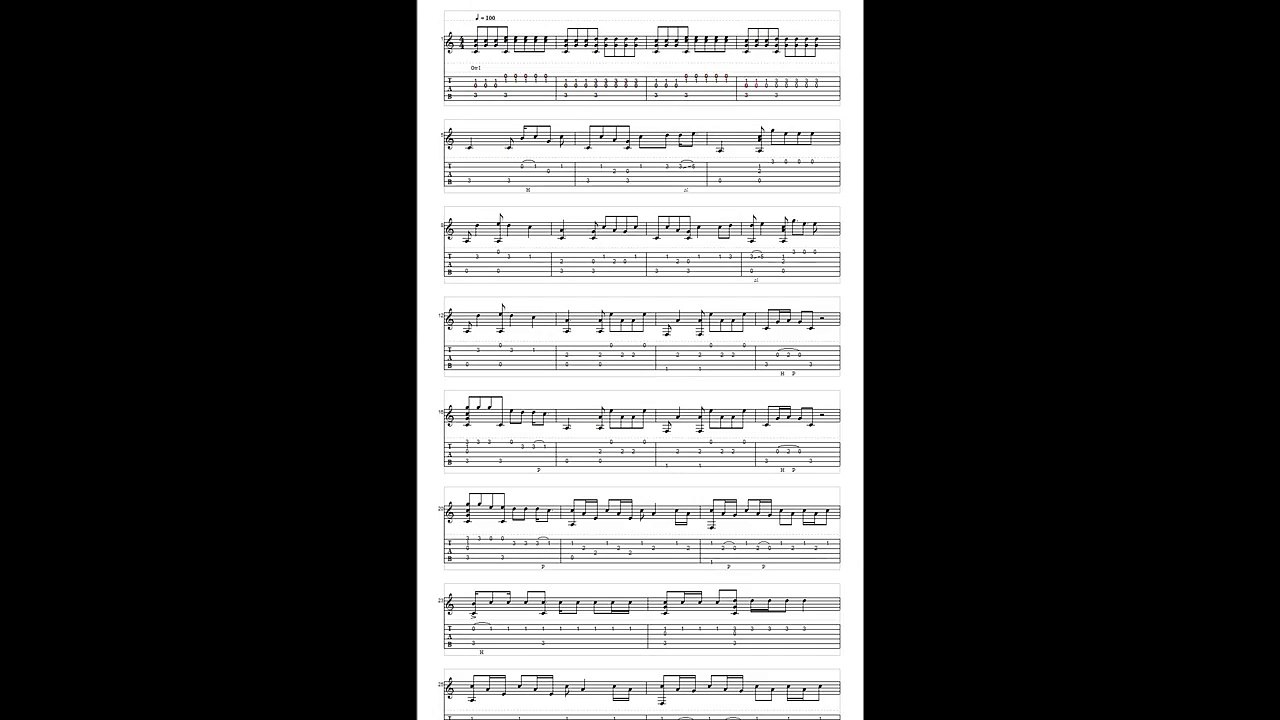 Roses - The Chainsmokers (Fingerstyle Tabs)