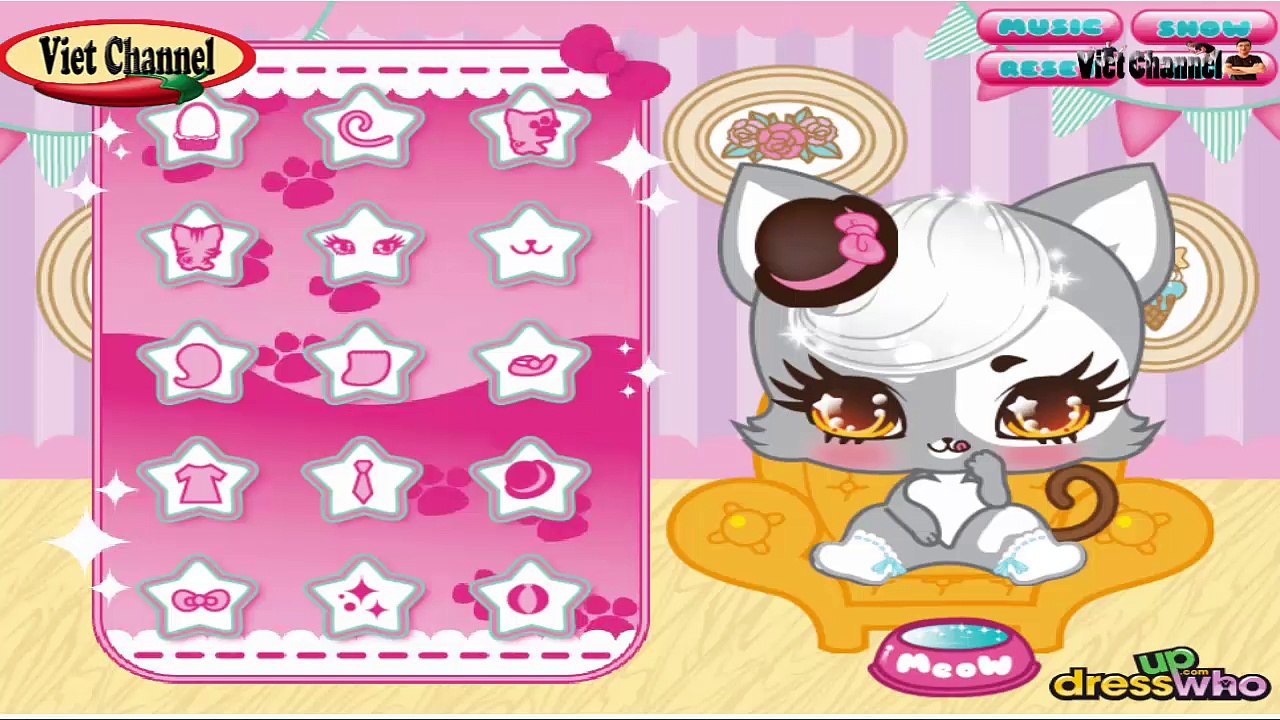 Best Games for Kids Play Pretty Pussycat Dress Up