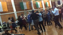 Cours de danse au bal irlandais