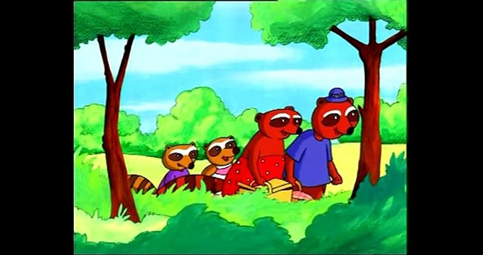 The racoons and the beaver. English for Children Nursery Rhymes. Playway to English Unit.3. Ex.5