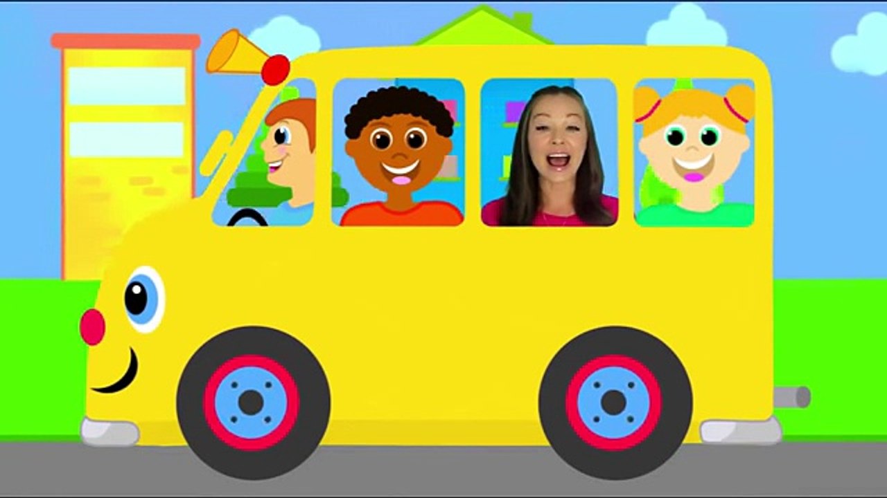 The Wheels on the Bus Nursery Rhymes for Children, Kids and Toddlers