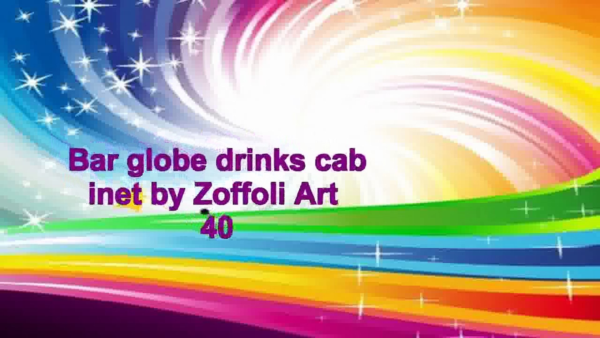 Bar Globe Drinks Cabinet By Zoffoli Art 40 Video Dailymotion