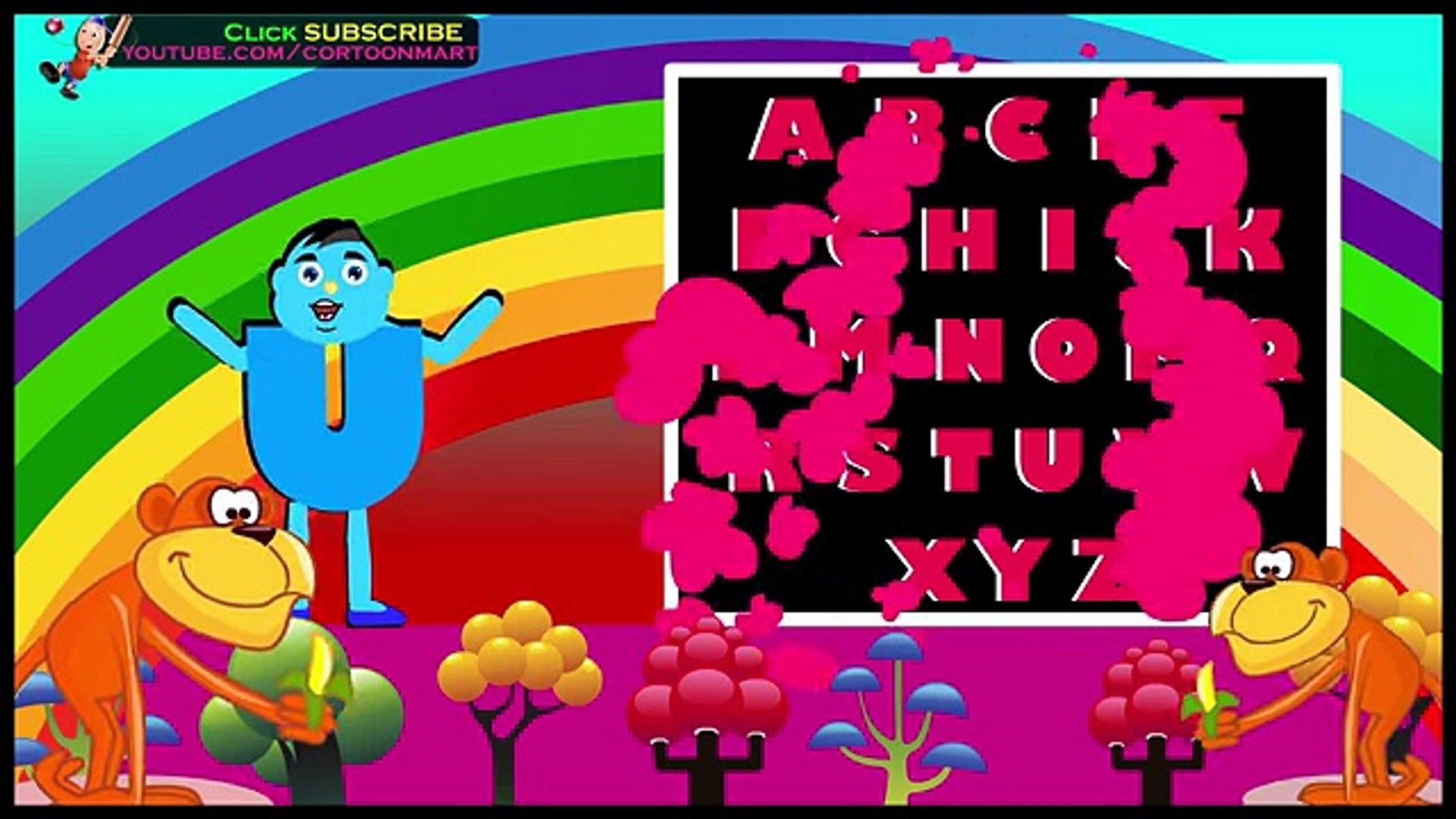 Phonics Song ABCD Cartoon Animation For Kids Nursery Rhymes Cortoonmart -  video Dailymotion