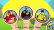 Peppa Pig - Nursery rhymes - Angry Birds Finger Family Song