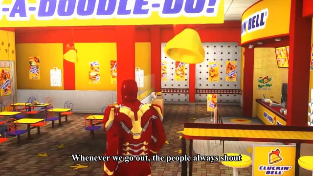 Spiderman Songs Nursery ♪ John Jacob Jingleheimer Schmidt ♪ Blue Color Disney Pixar