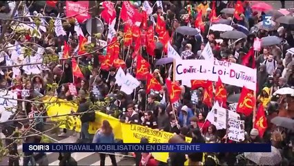 Loi Travail : une mobilisation en demi-teinte