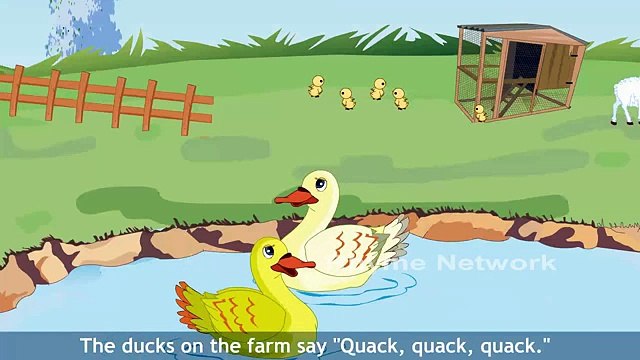 The Animals On The Farm Nursery Kids Rhymes - HD Rhymes With Lyrics - Kids Favorite Songs