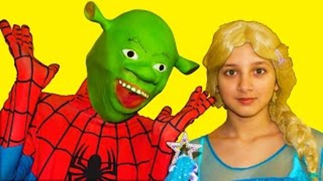 Spiderman & Frozen Elsa VS Doctor! Spiderman is Sick! Funny Superheroes in Real Life  )