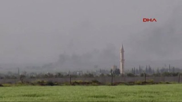 Kilis Koalisyon Uçakları Işid'i Vuruyor