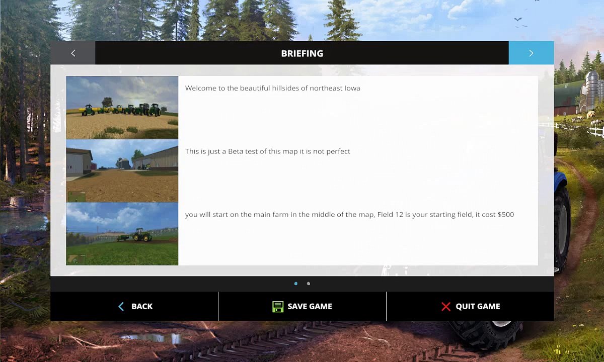 Farming simulator 2015 map review ep.8 (northeast Iowa )