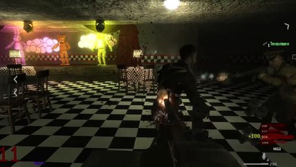 Five Fails at Freddy s (Call of Duty WaW Zombies Custom Maps, Mods, & Funny Moments)