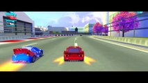 Lightning McQueen Cars 2 HD Race Gameplay with Francesco Bernoulli! Disney Pixar Cars Nursery Rhymes