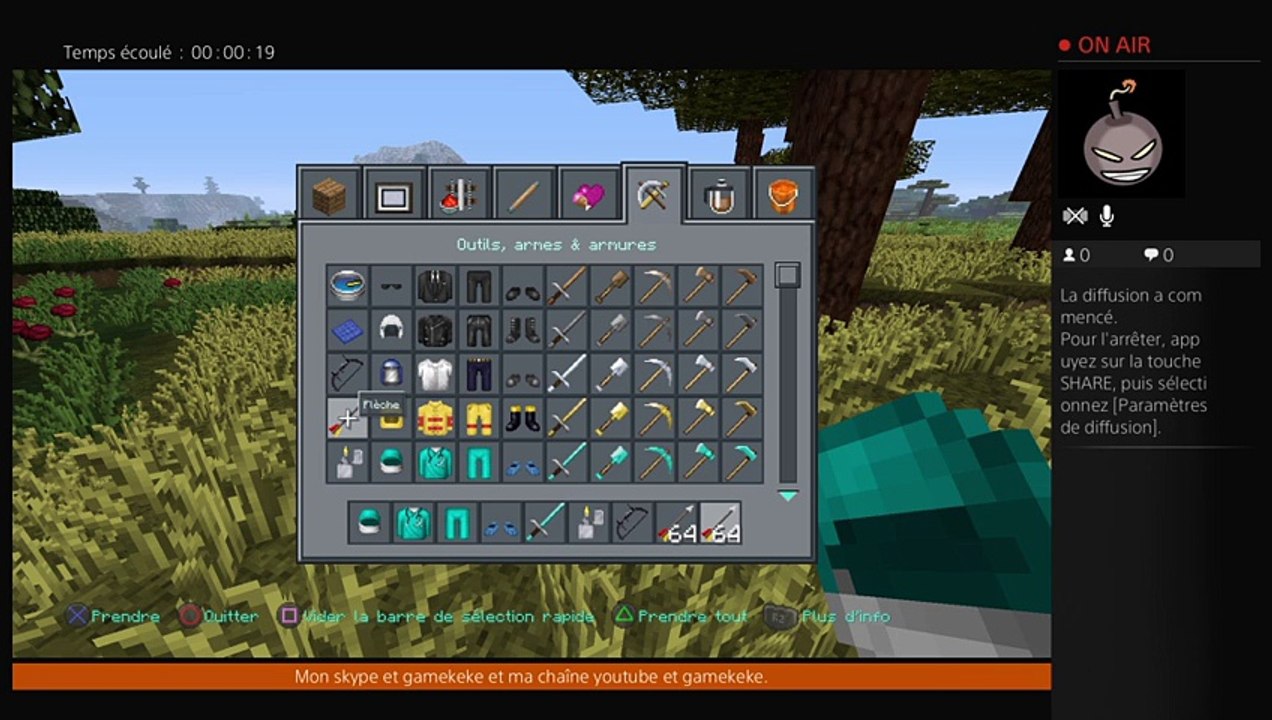 Diffusion PS4 en direct de gamekeke10