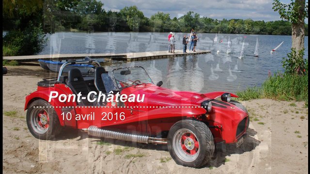 Voitures anciennes à Pont-château le 10 avril 2016