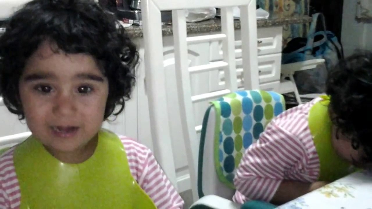 As brigas das meninas gemeas